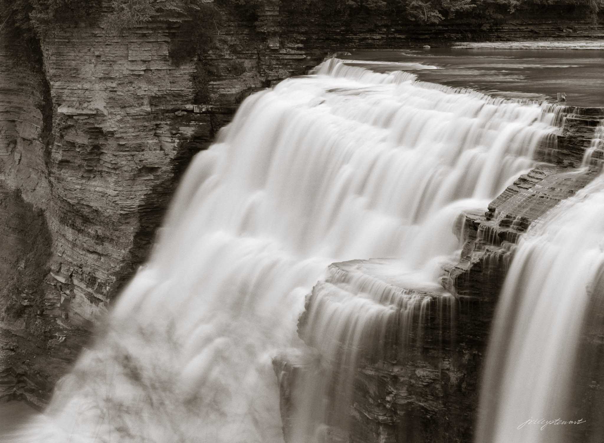 Middle Falls of the Genesee